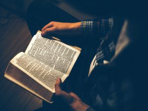 Man Reading Bible