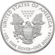 American Silver Eagle coin, reverse