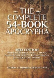 Front cover - the Complete 54-Book Apocrypha